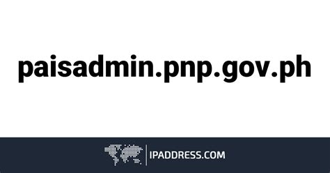 paisadmin pnp gov ph